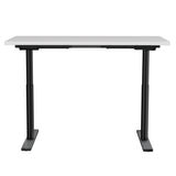 Artiss Motorised Electric Adjustable Standing Desk White Oak Black or Rustic Brown — Allure Home Collections