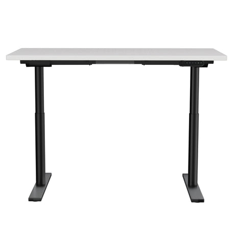 Artiss Motorised Electric Adjustable Standing Desk White Oak Black or Rustic Brown — Allure Home Collections