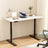 Artiss Motorised Adjustable Height Standing Desk Black or Rustic Brown — Allure Home Collections