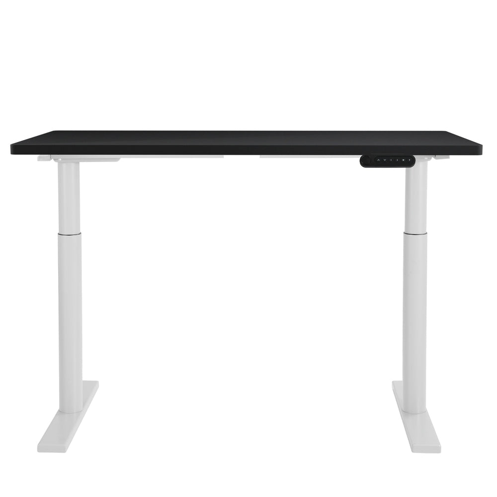 Artiss Dual Motor Sit-Stand Desk Black or White Oak — Allure Home Collections