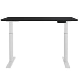 Artiss 140cm Motorised Height Adjustable Standing Desk Black White Oak or Rustic Brown — Allure Home Collections
