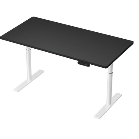Artiss 140cm Motorised Height Adjustable Standing Desk Black White Oak or Rustic Brown — Allure Home Collections