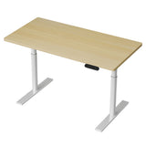 Artiss Dual Motor Sit-Stand Desk Black or White Oak — Allure Home Collections