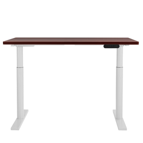 Artiss Dual Motor Sit-Stand Desk Black or White Oak — Allure Home Collections