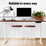 Artiss Dual Motor Sit-Stand Desk Black or White Oak — Allure Home Collections