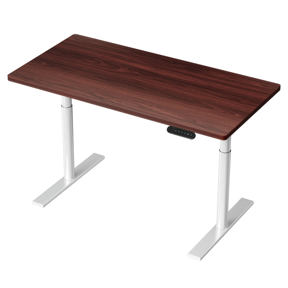 Artiss Dual Motor Sit-Stand Desk Black or White Oak — Allure Home Collections
