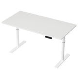 Artiss 140cm Motorised Height Adjustable Standing Desk Black White Oak or Rustic Brown — Allure Home Collections