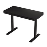Artiss Electric Dual Motor Standing Desk with Integrated Drawer Natural or Black — Allure Home Collections