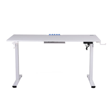 Flynn Gaming Desk, White 140cm