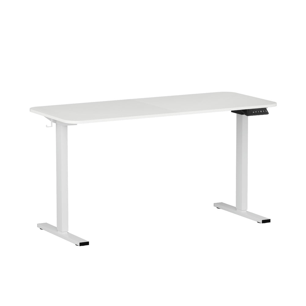 Artiss 140cm Electric Adjustable Standing Desk with 4-Preset Controller Black or White — Allure Home Collections