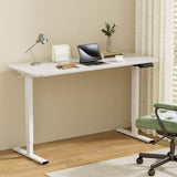 Artiss 140cm Electric Adjustable Standing Desk with 4-Preset Controller Black or White — Allure Home Collections