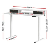 Artiss 120cm Electric Sit-Stand Desk Motorised with Presets — Allure Home Collections