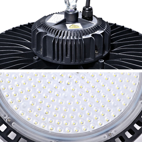 Leier 200W UFO LED High Bay Light — Industrial Workshop and Warehouse — Allure Home Collections