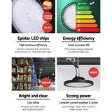 Leier 200W UFO LED High Bay Light — Industrial Workshop and Warehouse — Allure Home Collections