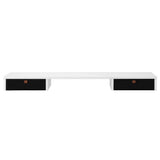 Artiss 120cm Desktop Storage Rack with Removable Bookshelf for Standing Desks — Allure Home Collections
