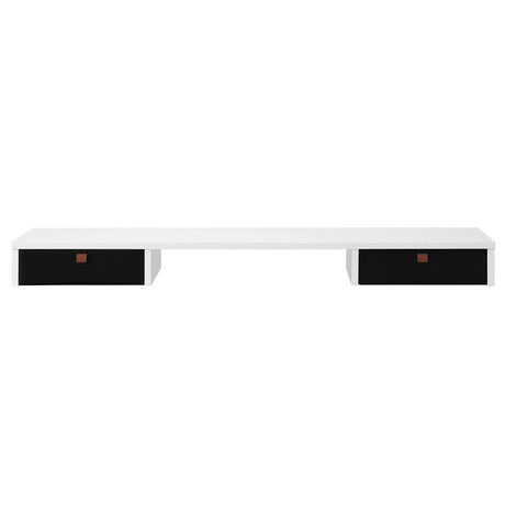 Artiss 120cm Desktop Storage Rack with Removable Bookshelf for Standing Desks — Allure Home Collections