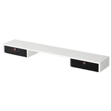 Artiss 120cm Desktop Storage Rack with Removable Bookshelf for Standing Desks — Allure Home Collections