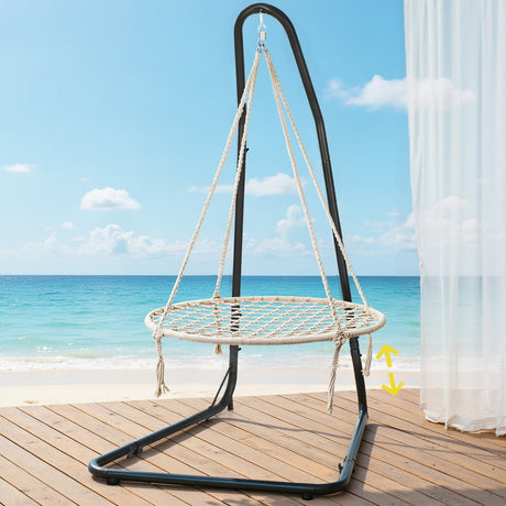 Gardeon Hammock Hanging Chair with Steel Stand