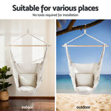 Gardeon Hammock Chair with Heavy Duty Steel Stand