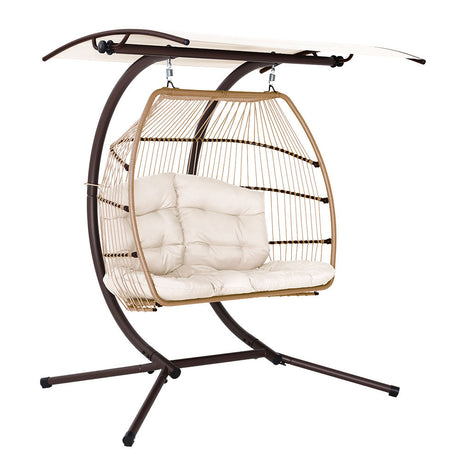 Gardeon Double Hanging Egg Chair