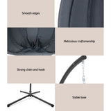 Windang Hanging Egg Chair Grey image 6