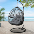 Guerilla Bay Hanging Egg Chair Grey