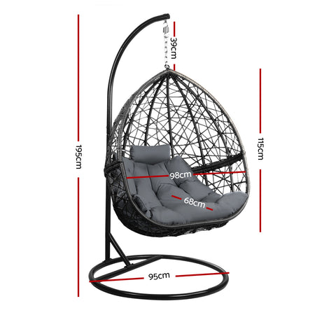 Gardeon Handcrafted Outdoor Egg Swing Chair