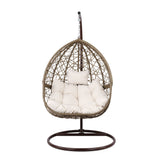 Guerilla Bay Hanging Egg Chair Latte
