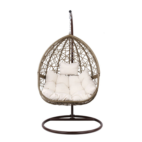 Guerilla Bay Hanging Egg Chair Latte