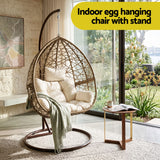 Guerilla Bay Hanging Egg Chair Latte