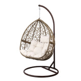 Guerilla Bay Hanging Egg Chair Latte