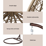 Gardeon Handcrafted Outdoor Egg Swing Chair