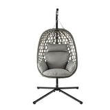 Manyana Hanging Egg Chair, Grey