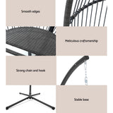 Gardeon Handcrafted Outdoor Egg Swing Chair