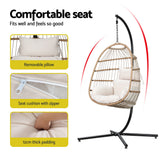 Gardeon Handcrafted Outdoor Egg Swing Chair
