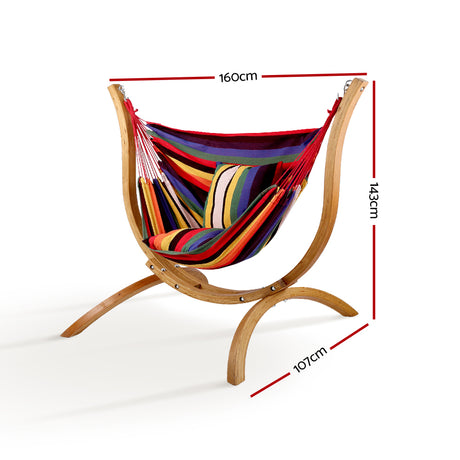 Tabourie Hammock Chair, Multicolour