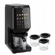 Black 10 in 1 ice cream maker with LED touch screen and 500 mL tub