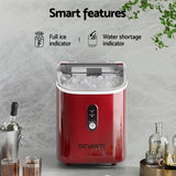 1.1 L water tank of the portable ice maker being filled