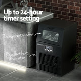 Ice maker on a bar counter with drinks being served