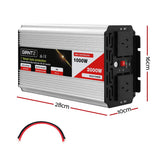 Power Inverter, 1000W Pure Sine Wave 12V to 240V