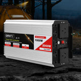 Power Inverter, 1000W Pure Sine Wave 12V to 240V