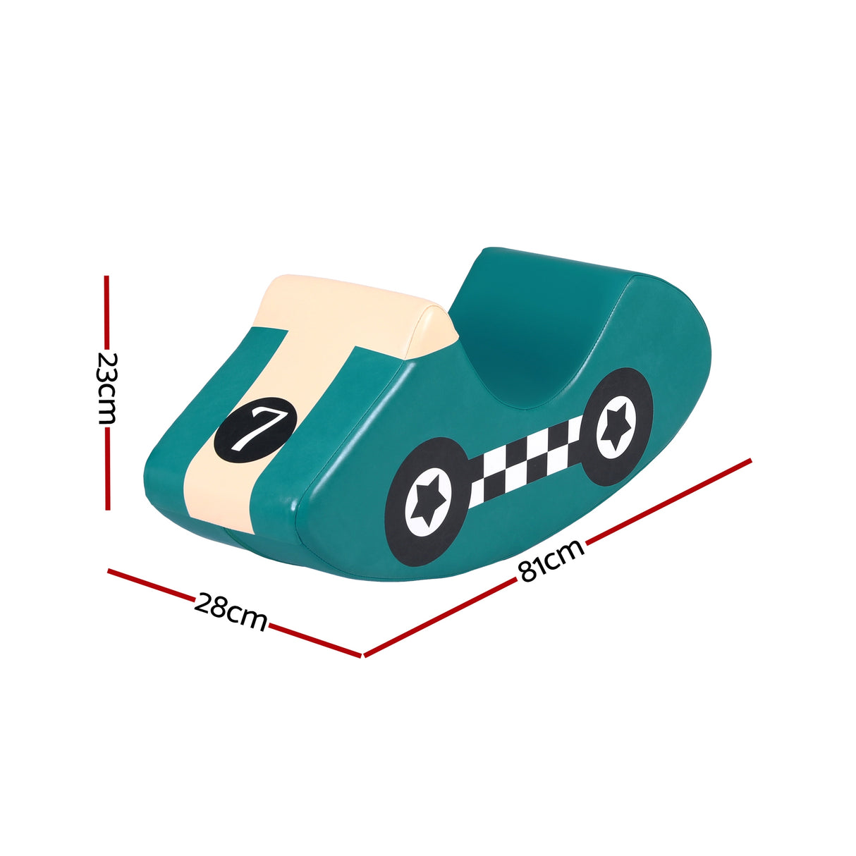 Foam climbing blocks race car design