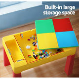 Colourful kids activity table and chairs set