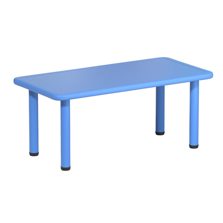 Kids Activity Table, Adjustable Height, Blue