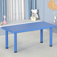 Kids Activity Table, Adjustable Height, Blue