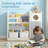 Matheson Kids Bookshelf and Toy Organiser, 3 Tier