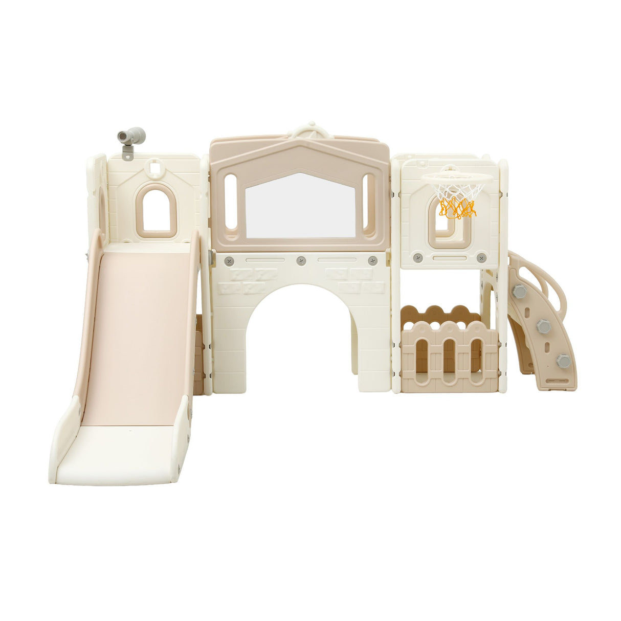 Toddler slide set drawing board