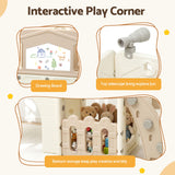 Toddler slide set climbing ladder and steps