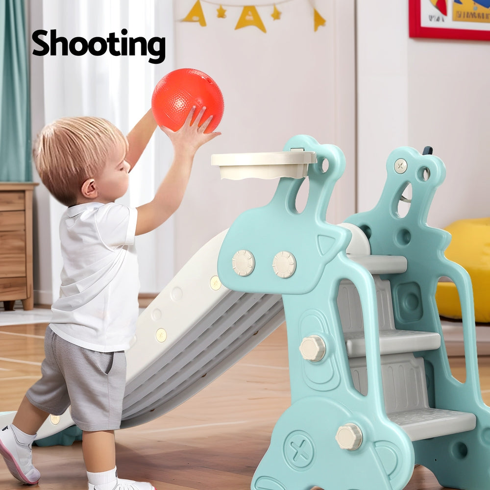Keezi Kids 3-in-1 Slide and Play Set