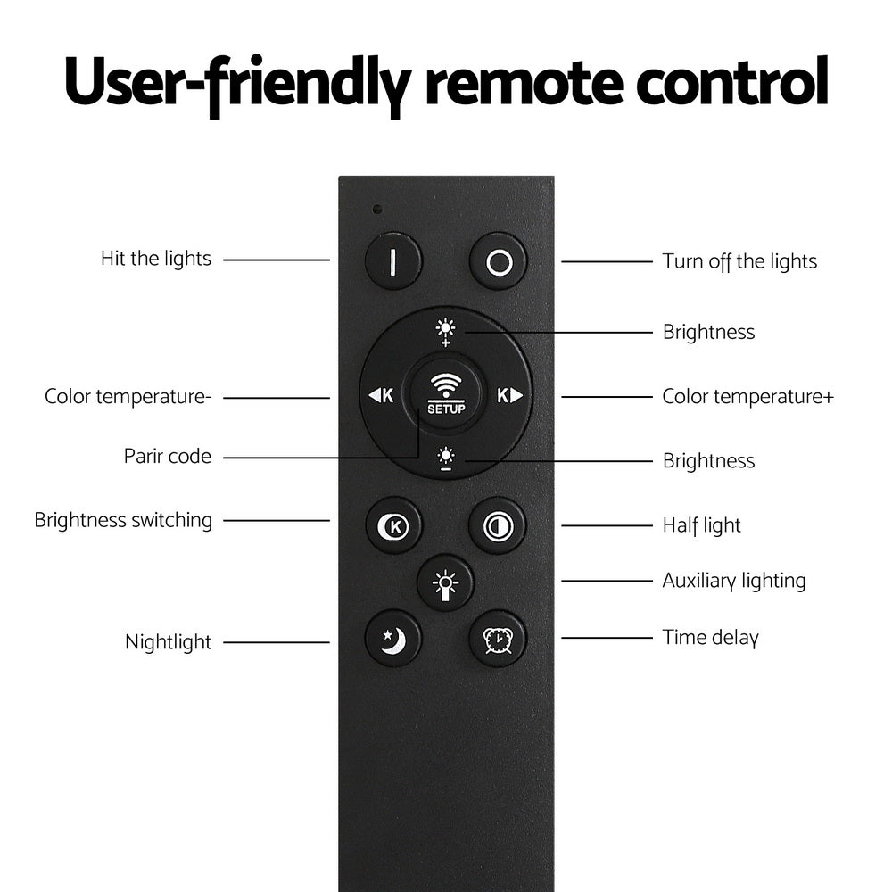 Adjustable LED Floor Lamp with Remote Control — Colour Temperature and Brightness — Allure Home Collections